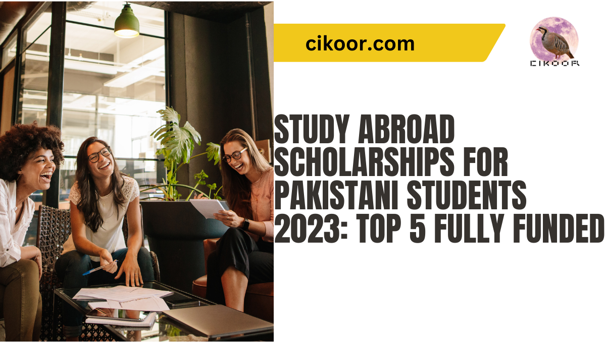 Study Abroad Scholarships for Pakistani Students 2023: Top 5 Fully Funded