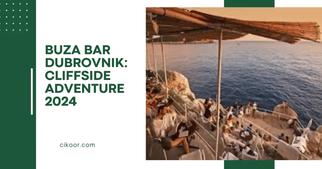 Buza Bar Dubrovnik: Cliffside Adventure 2024