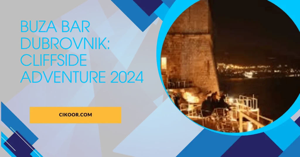 Buza Bar Dubrovnik: Cliffside Adventure 2024